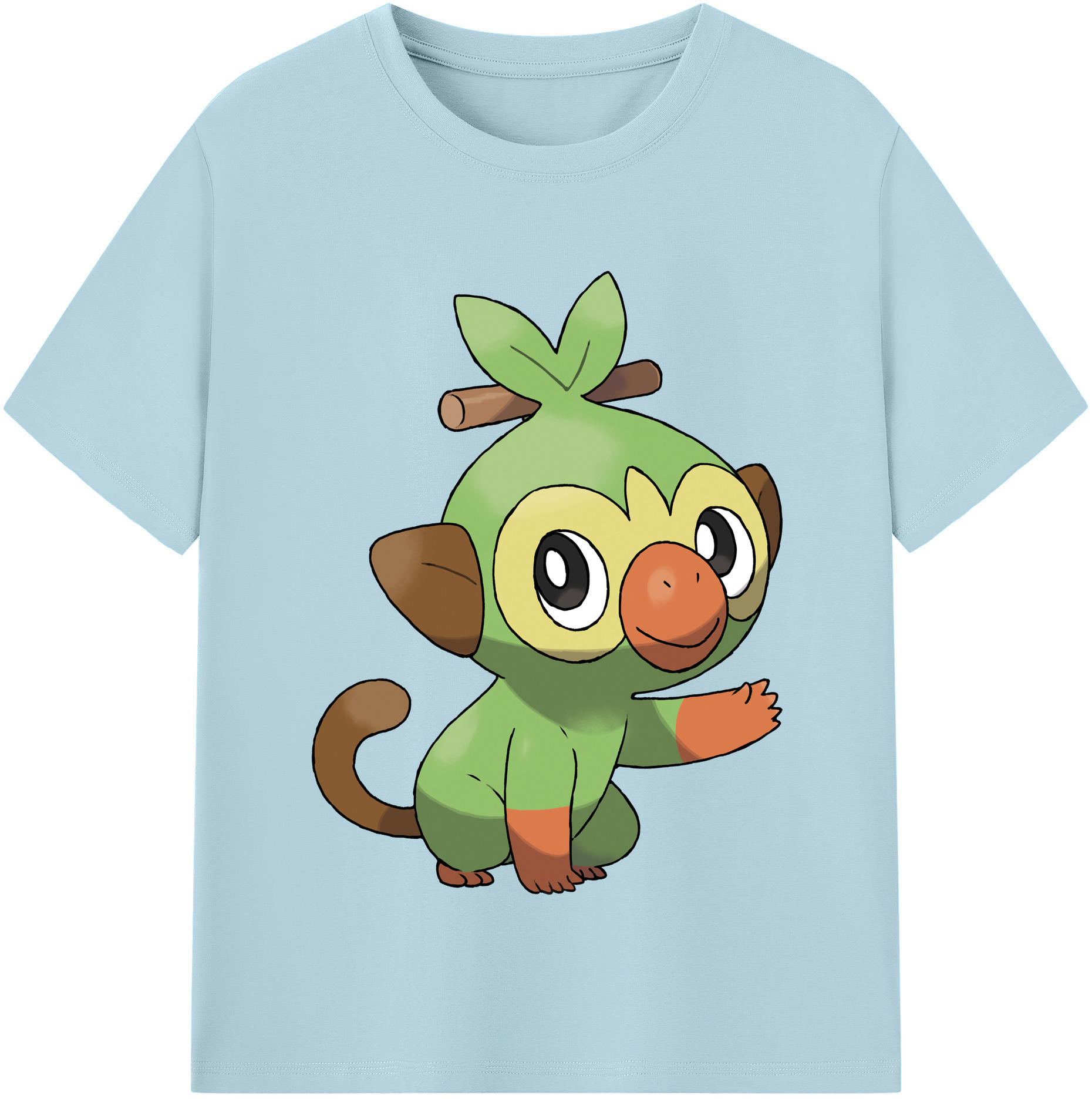 （画像用） ポケットモンスター Pokémon 綿100％半袖Tシャツ（フロントプリント）